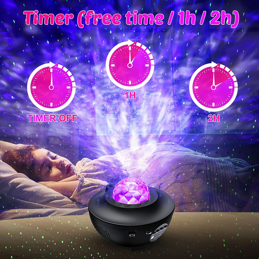 Starry Projector Light Galaxy Seen for Kids, LED Star Projector Star Lights with Remote Control