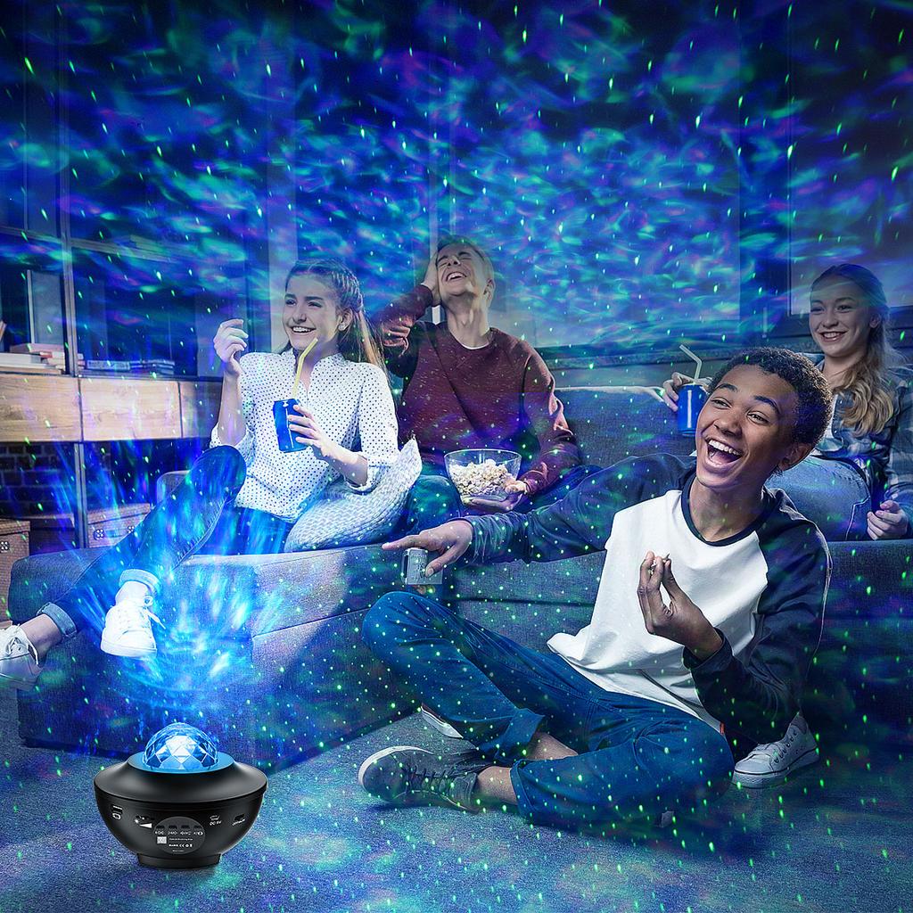 Starry Projector Light Galaxy Seen for Kids, LED Star Projector Star Lights with Remote Control